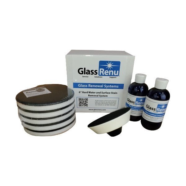 Glass Renu GlassRenu Hard Water Removal System  6 Inch 106-3006